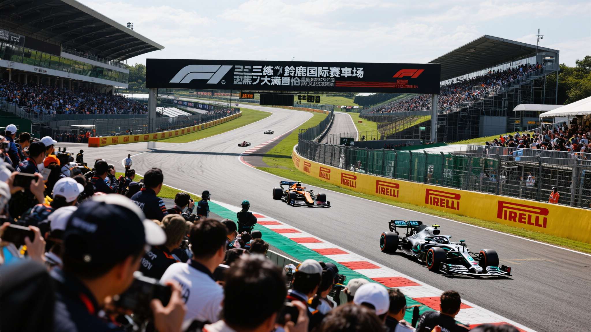 f1中国大奖赛回放 今年F1日本站吸引大量观众关注“三练”检测成果,对比过去几季,每支团队都更加注重